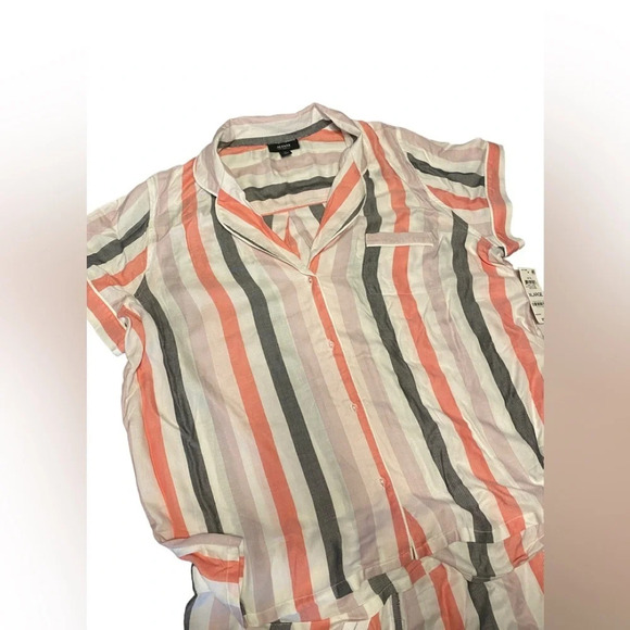 NWT Alfani Striped PJ Short Set - Picture 2 of 8